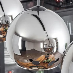 Suspension Verre Fumé-hofstein Suspension Verre 25 cm Koyoto Chrome, Fumé, 4 lumières