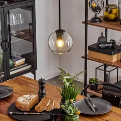 hofstein Suspension Verre 15 cm Koyoto Clair, 1 lumière