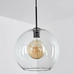 hofstein Suspension Verre 30 cm Koyoto Clair, 1 lumière