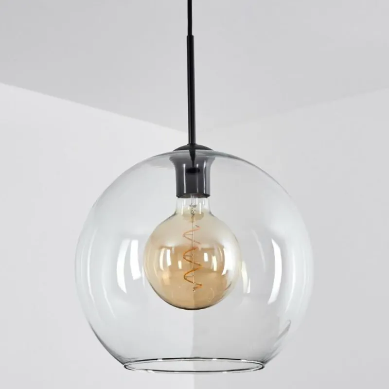 hofstein Suspension Verre 30 cm Koyoto Clair, 1 lumière