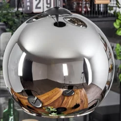 Suspension Verre Fumé-hofstein Suspension Verre 25 cm Koyoto Chrome, Fumé, 3 lumières