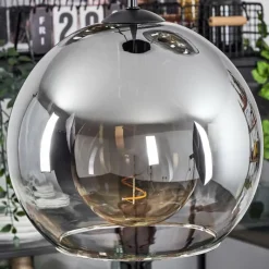 Suspension Verre Fumé-hofstein Suspension Verre 25 cm Koyoto Clair, Fumé, 3 lumières