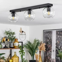 hofstein Suspension Verre 15 cm Koyoto Clair, 3 lumières