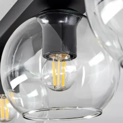 hofstein Suspension Verre 15 cm Koyoto Clair, 3 lumières