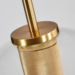 hofstein Suspension Verre 20 cm Koyoto Or, Noir, 1 lumière