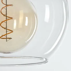 hofstein Suspension Verre 25 cm Koyoto Vieux laiton, 1 lumière