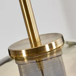 hofstein Suspension Verre 25 cm Koyoto Vieux laiton, 1 lumière