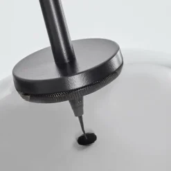 Suspension Verre Fumé-hofstein Suspension Verre 25 cm Koyoto Acier inoxydable, Noir, 1 lumière