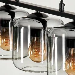 Suspension Verre Fumé-hofstein Suspension Verre 15cm Lauden Fumé, 3 lumières