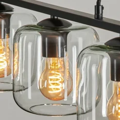 hofstein Suspension Verre 15cm Lauden Clair, 3 lumières