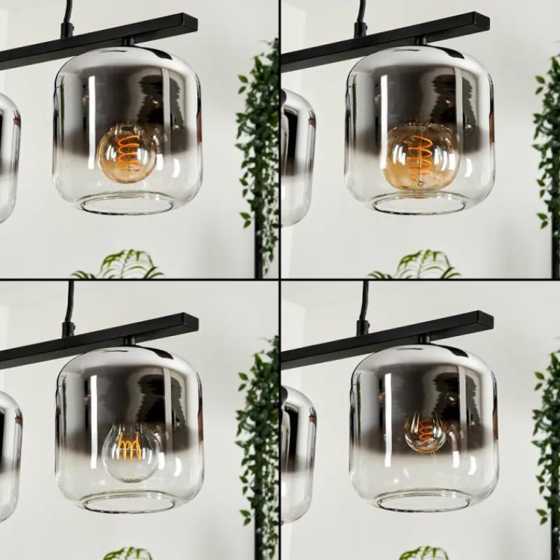 Suspension Verre Fumé-hofstein Suspension Verre 15cm Lauden Fumé, 3 lumières