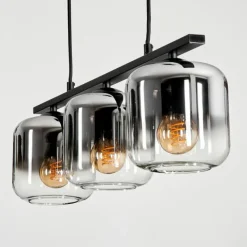 Suspension Verre Fumé-hofstein Suspension Verre 15cm Lauden Fumé, 3 lumières