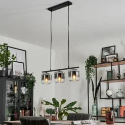 Suspension Verre Fumé-hofstein Suspension Verre 15cm Lauden Fumé, 3 lumières