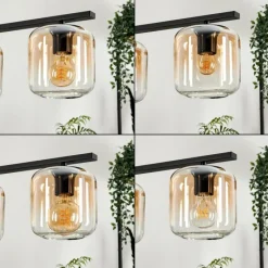 hofstein Suspension Verre 15cm Lauden Clair, 4 lumières