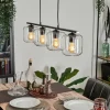 hofstein Suspension Verre 15cm Lauden Clair, 4 lumières