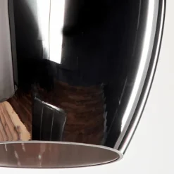 Suspension Verre Fumé-hofstein Suspension Verre 20cm Vevino Chrome, Fumé, 3 lumières