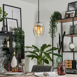 hofstein Suspension Verre 15cm Vevino Clair, 1 lumière