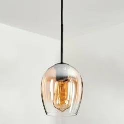 hofstein Suspension Verre 15cm Vevino Clair, 1 lumière