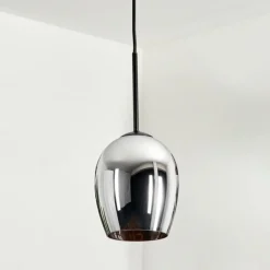 hofstein Suspension Verre 15cm Vevino Fumé, 1 lumière