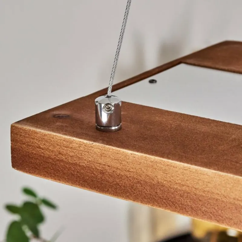 hofstein Suspension Versoix LED Chrome, Noir, 1 lumière