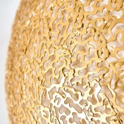 Lampes Dorées-hofstein Suspension Vigra Brun doré, 1 lumière