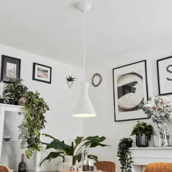 hofstein Suspension Vijes Blanc, 1 lumière