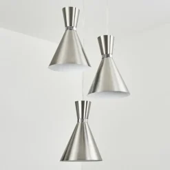 hofstein Suspension Vijes Nickel mat, 3 lumières* Suspensions