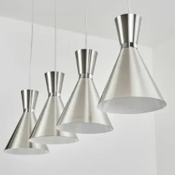 hofstein Suspension Vijes Nickel mat, 4 lumières* Suspensions