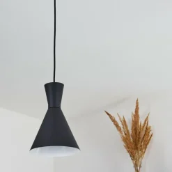 Luminaires Scandinaves-hofstein Suspension Vijes Noir, 1 lumière