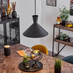 hofstein Suspension Vijes Noir, 1 lumière