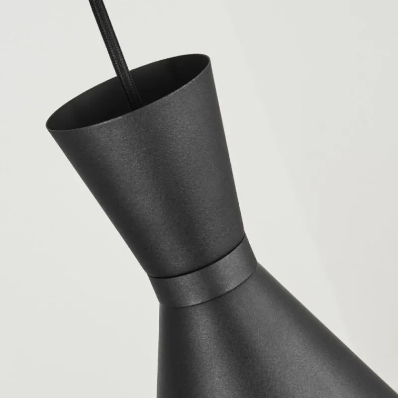 hofstein Suspension Vijes Noir, 3 lumières* Suspensions