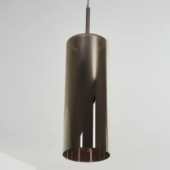 Lampes Dorées-hofstein Suspension Vimodrone Nickel mat, 1 lumière