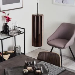 hofstein Suspension Vimodrone Nickel mat, 1 lumière