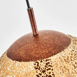 Lampes Dorées-hofstein Suspension Virga Rouille, 1 lumière