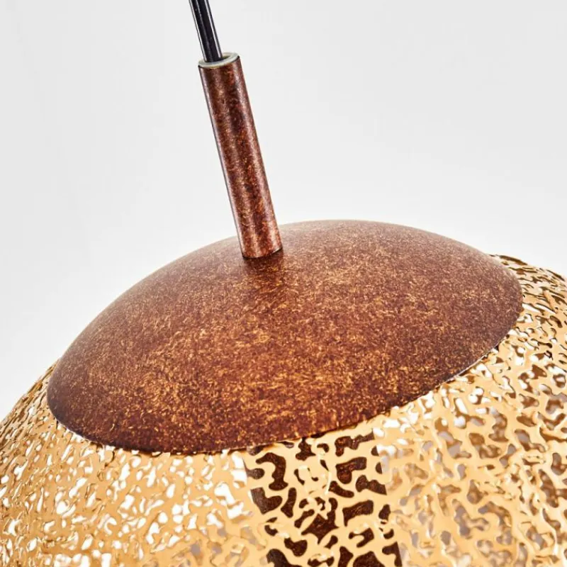 Lampes Dorées-hofstein Suspension Virga Rouille, 1 lumière