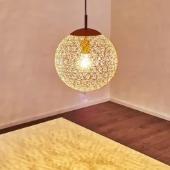 Luminaires Rustiques-hofstein Suspension Virga Rouille, 1 lumière