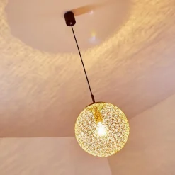 Luminaires Rustiques-hofstein Suspension Virga Rouille, 1 lumière