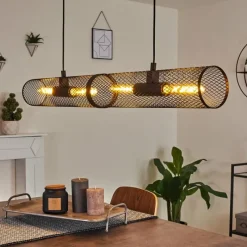 hofstein Suspension Vislanda Noir, 1 lumière