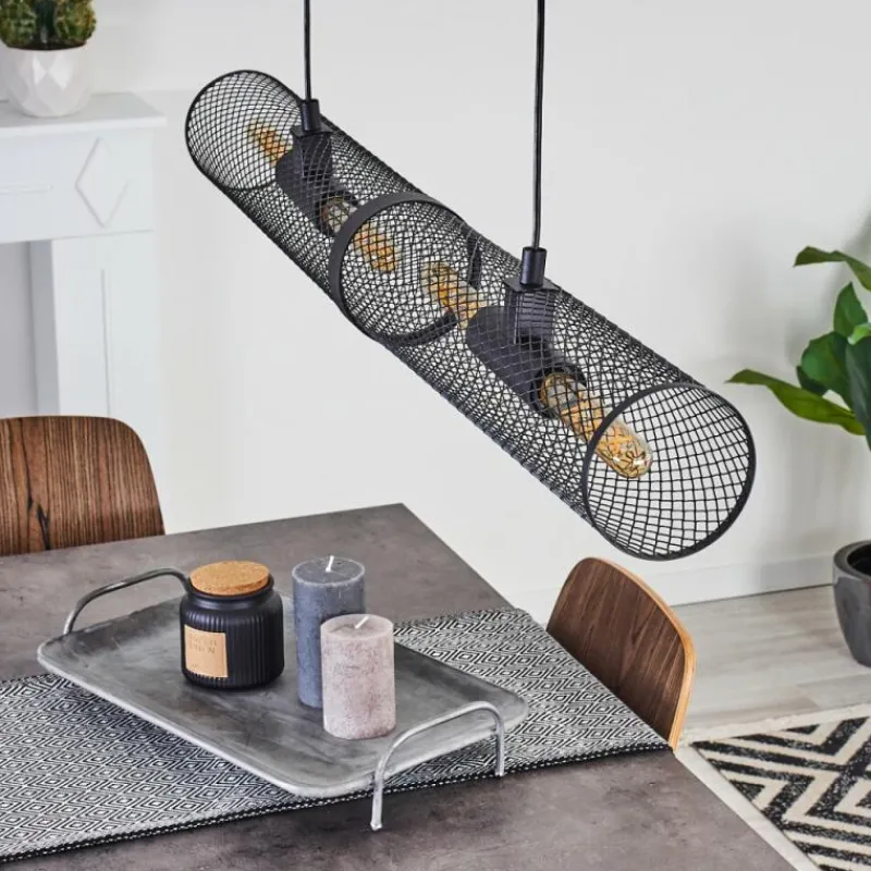 hofstein Suspension Vislanda Noir, 1 lumière