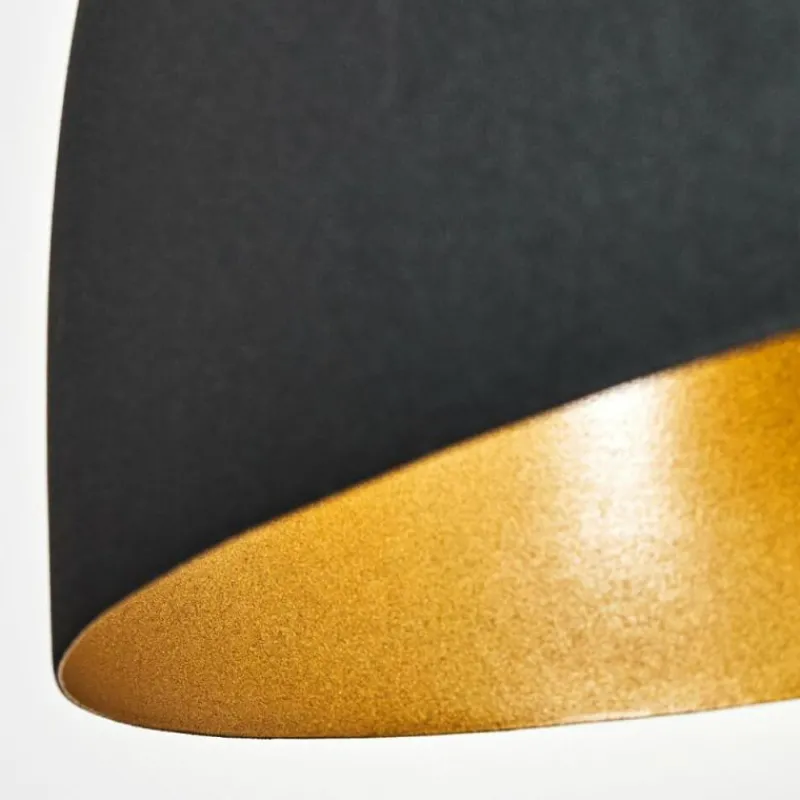 Lampes Dorées-hofstein Suspension Vivian Noir, 1 lumière