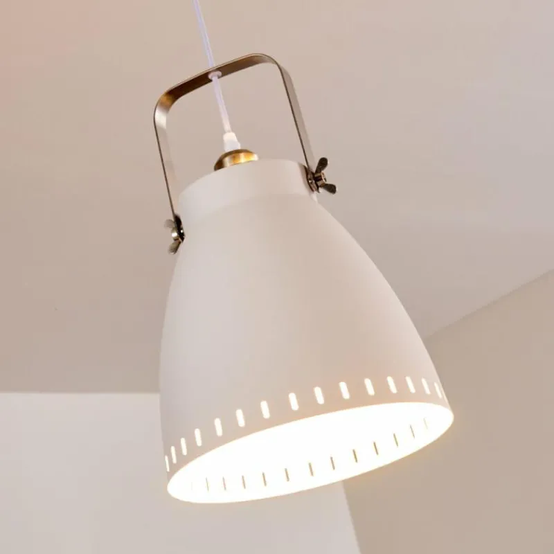 Lampes Industrielles-hofstein Suspension Vlissingen Blanc, 1 lumière