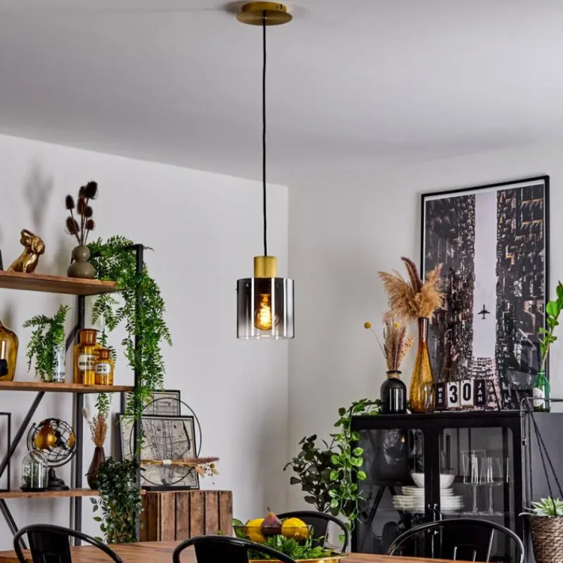 Lampes Dorées-hofstein Suspension Vuoltu Or, 1 lumière