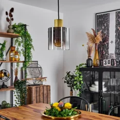 Lampes Dorées-hofstein Suspension Vuoltu Or, 1 lumière