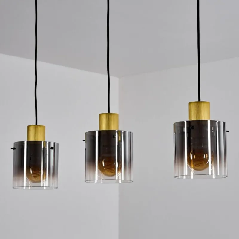 Lampes Dorées-hofstein Suspension Vuoltu Or, 3 lumières