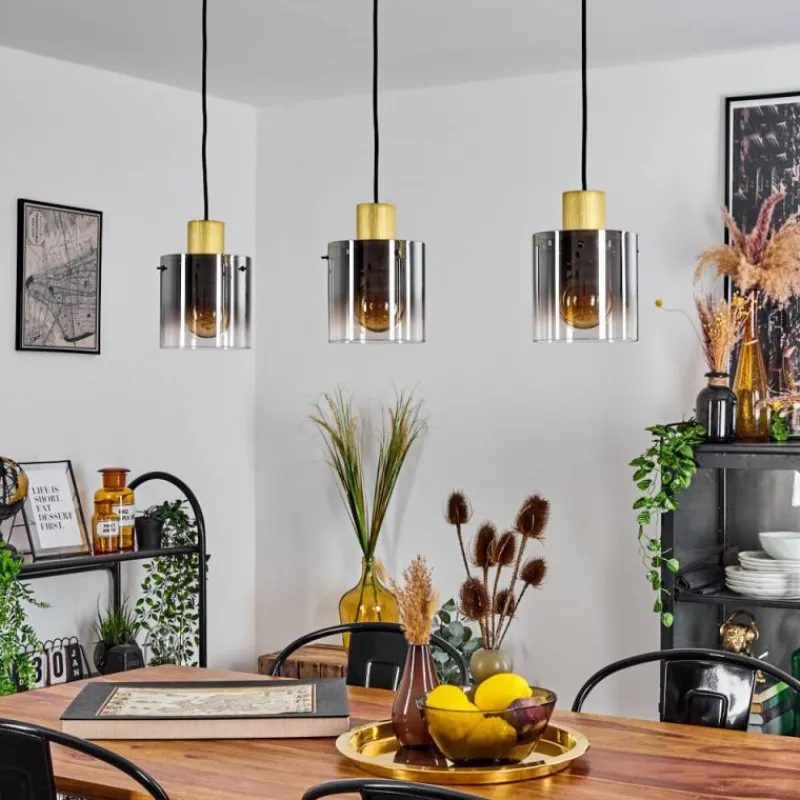 Lampes Dorées-hofstein Suspension Vuoltu Or, 3 lumières