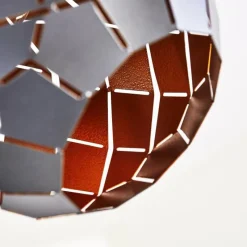 hofstein Suspension Wallis Anthracite, Rouille, 1 lumière