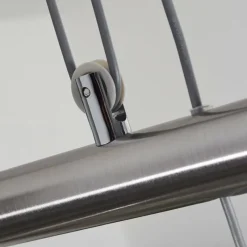 hofstein Suspension Warga LED Nickel mat, 4 lumières