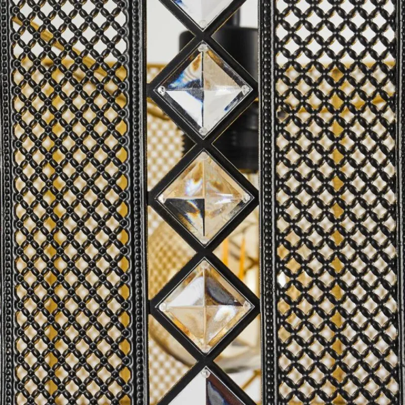 Lampes Dorées-hofstein Suspension Westlake Noir, 1 lumière