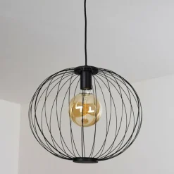 hofstein Suspension Wharua Noir, 1 lumière* Suspensions