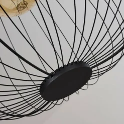 hofstein Suspension Wharua Noir, 1 lumière* Suspensions